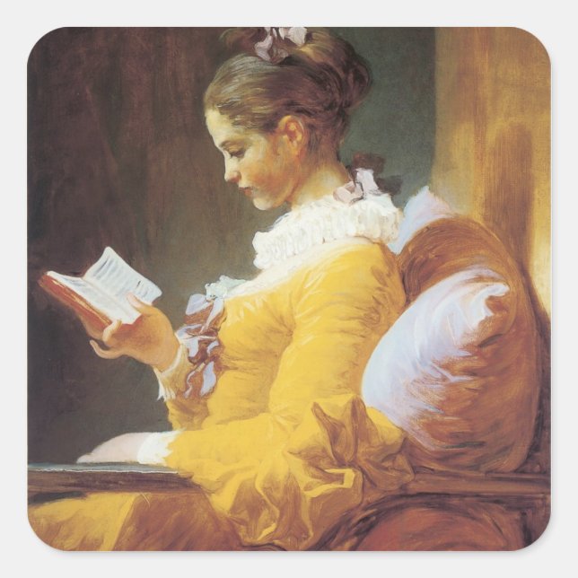 undefined square sticker (Front)