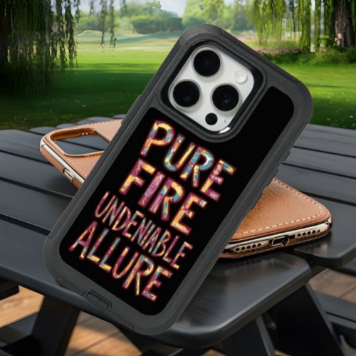 Undeniable Allure Pure Fire iPhone 15 Pro Case