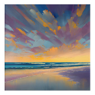"Under a majestic sky" Acrylic Print