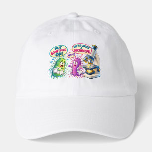 Under a Microscope – Funny Microbiology Bacteria H Hat
