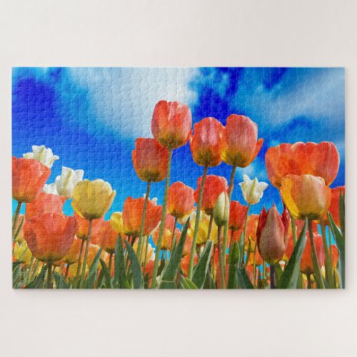 Under A Tulip Sky Jigsaw Puzzle