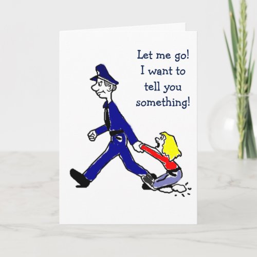 UNDER ARREST_I WANT TO SPEND CHRISTMAS WITH YOU HOLIDAY CARD