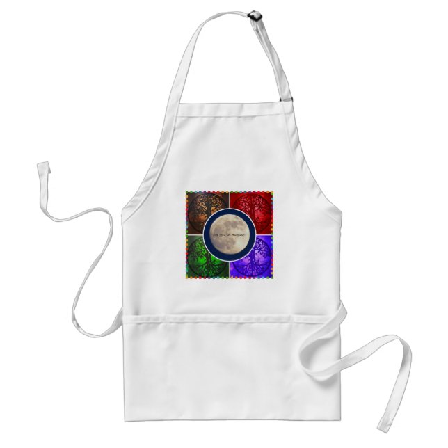 Under August Skies... Adult Apron (Front)