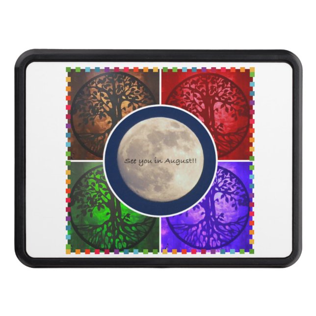 Under August Skies... Hitch Cover (Front)