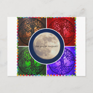 Under August Skies... Postcard