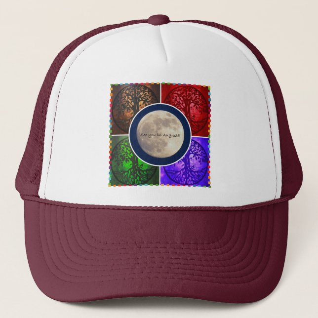 Under August Skies... Trucker Hat (Front)