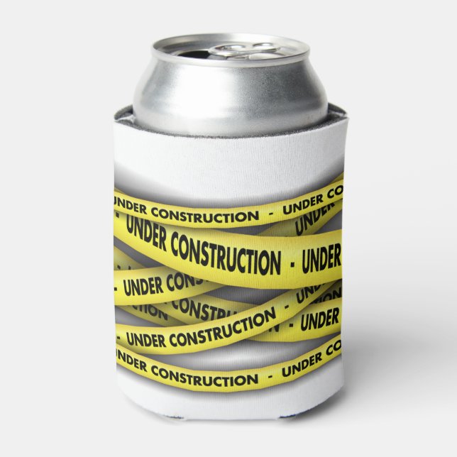 Under Construction Can Cooler (Can Front)