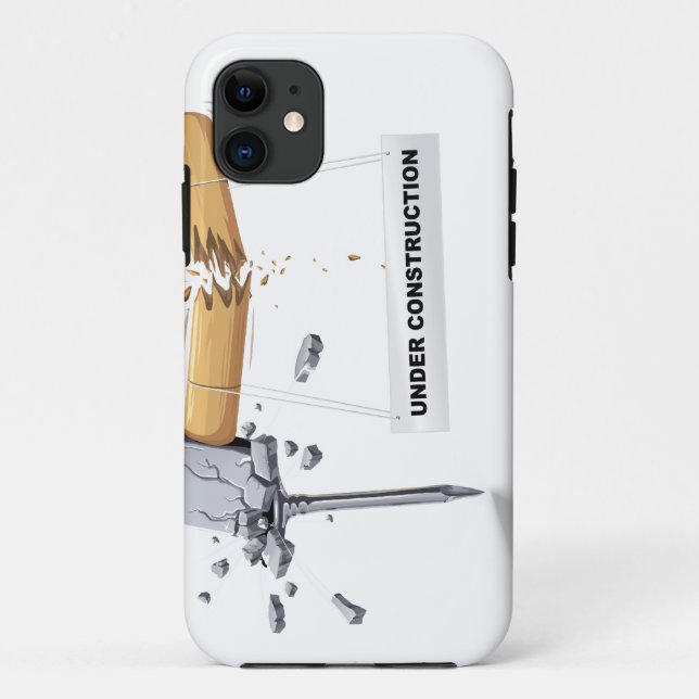 Under Construction Case-Mate iPhone Case (Back)