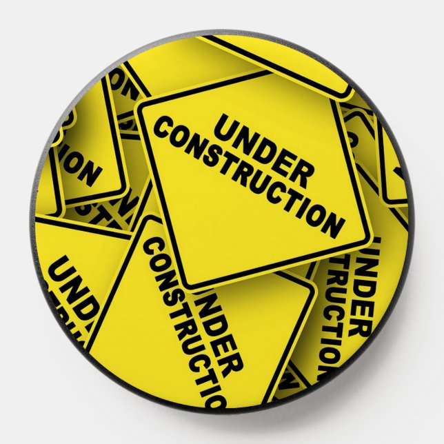 Under Construction Signs PopSocket (Popsocket)