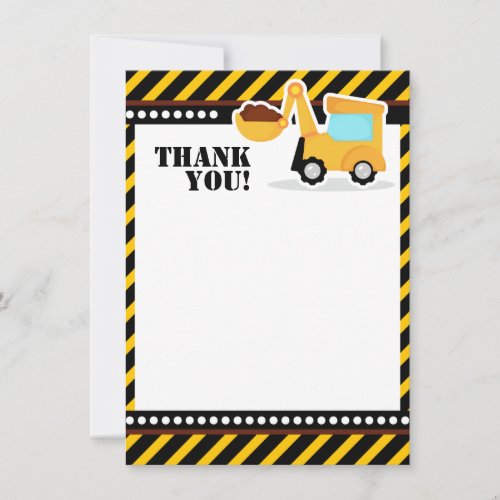 UNDER CONSTRUCTION Thank You Notes