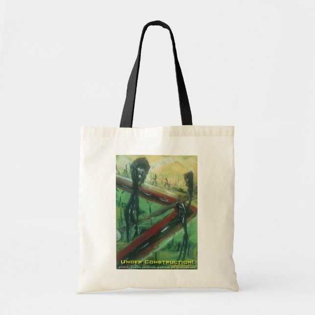 UNDER CONSTRUCTION TOTE BAG (Front)