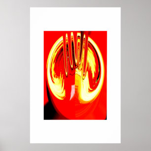 Under fire art poster