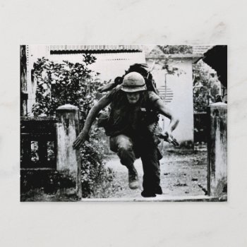 Under Fire In Vietnam Postcard by historicimage at Zazzle