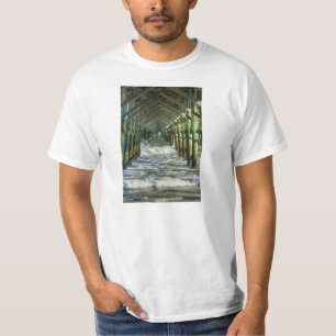 Under Folly Beach Pier T-Shirt