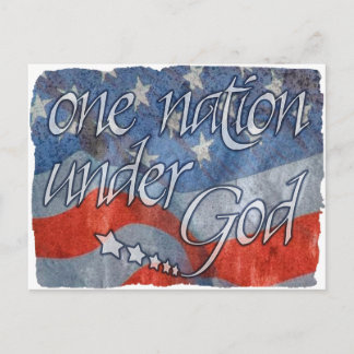 Under God Postcard