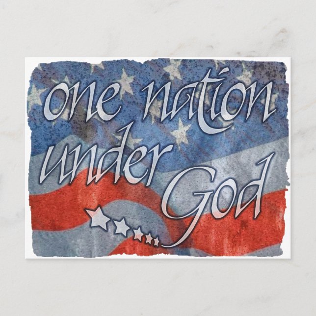 Under God Postcard (Front)
