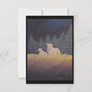 Under Midnight Skies - BLANK Note Card
