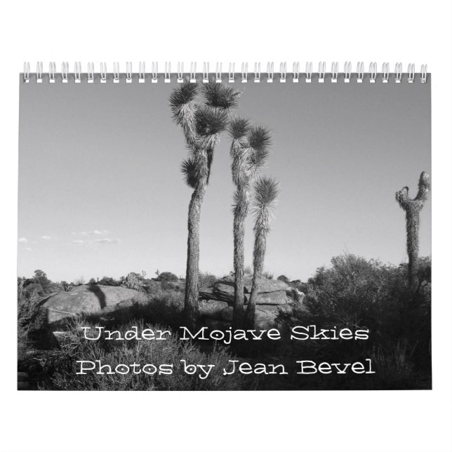 Under Mojave Skies ... Calendar (Cover)