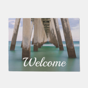 Under Navarre Beach Pier Doormat