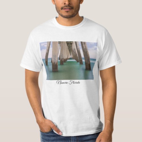 Under Navarre Beach Pier T_Shirt