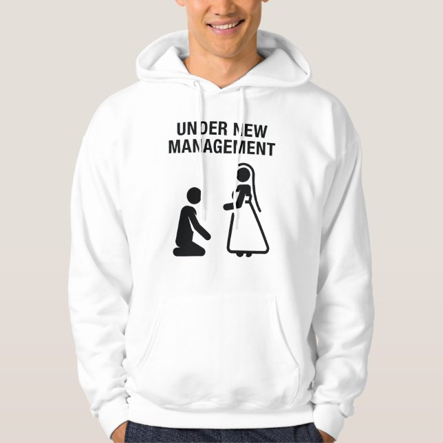Under New Management Hoodie (Front)