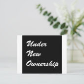 Under New Ownership (Standing Front)