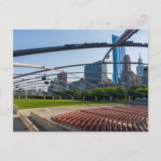 Under Pritzker Pavilion Postcard