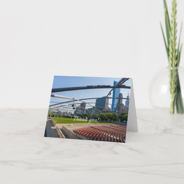 Under Pritzker Pavilion Thank You Card (Front)