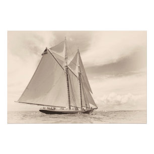 Under Sail On Columbia Photo Print
