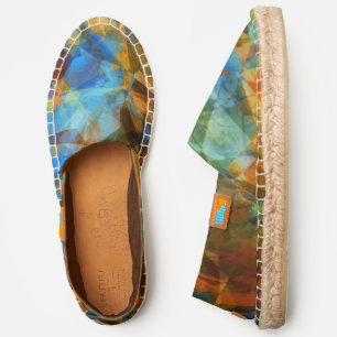 Under Sea Refractions Abstract Espadrilles