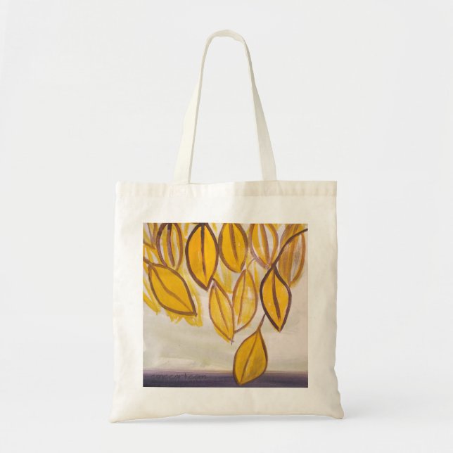 Under the Autumn Tree Tote Bag (Front)
