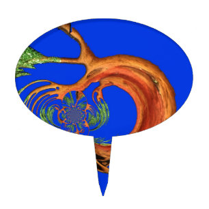 Under the Blue Sky: The Acacia Tree Collection Cake Topper