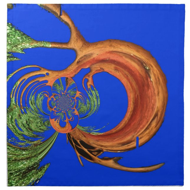 Under the Blue Sky: The Acacia Tree Collection Cloth Napkin (Front)