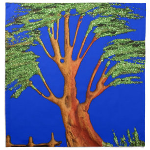 Under the Blue Sky: The Acacia Tree Collection Napkin