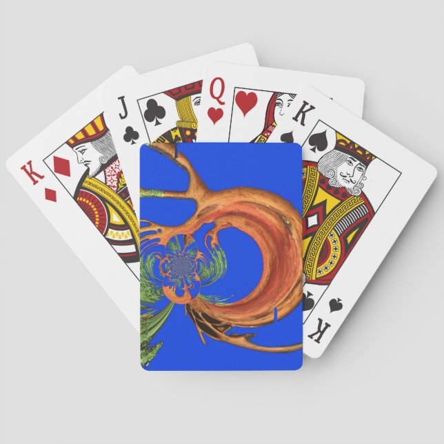 Under the Blue Sky: The Acacia Tree Collection Poker Cards (Back)