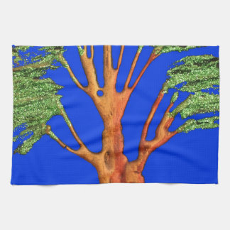 Under the Blue Sky: The Acacia Tree Collection Towel