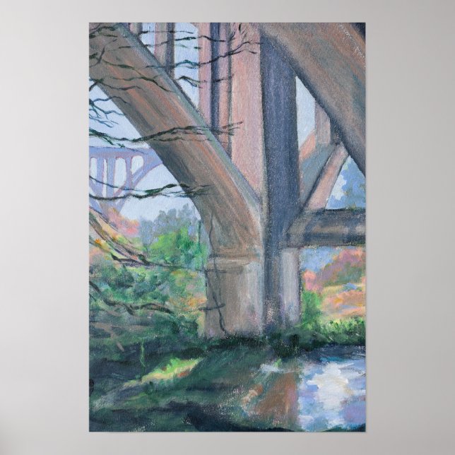 Under the Bridge Arroyo Seco Pasadena Poster (Front)