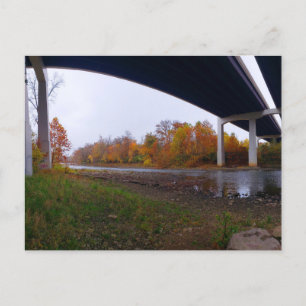 Under the Bridge Park in Autumn, Dublin, Ohio Postcard