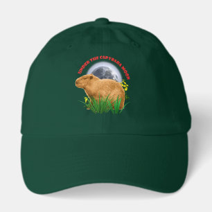 Under the Capybara Moon Cute Animal Hat