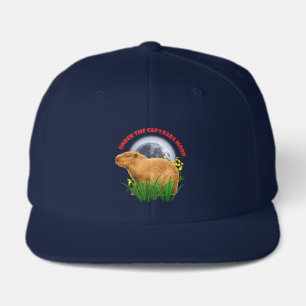Under the Capybara Moon Funny Capybara Visor