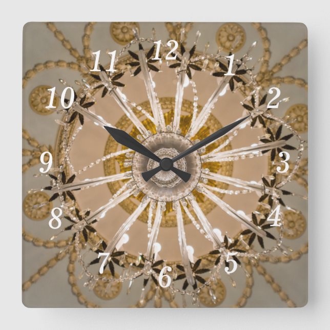 Under The Chandelier Wall Clock (Front)