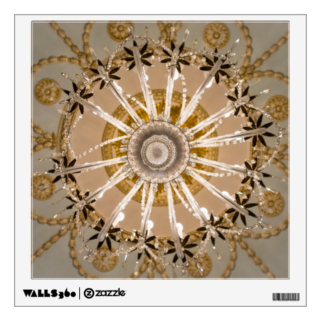 Under The Chandelier Wall Sticker (Front)