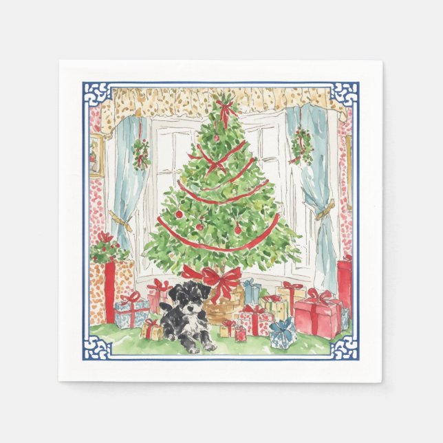 Under the Christmas Tree Napkins (Front)