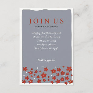 UNDER THE CHUPPAH Jewish Wedding Reply Card