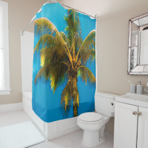 Under the Coconut Palm Shower Curtain
