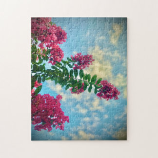 Under The Crepe Myrtle Jigsaw Puzzle