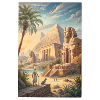 Under the Egyptian Sun Metal Print