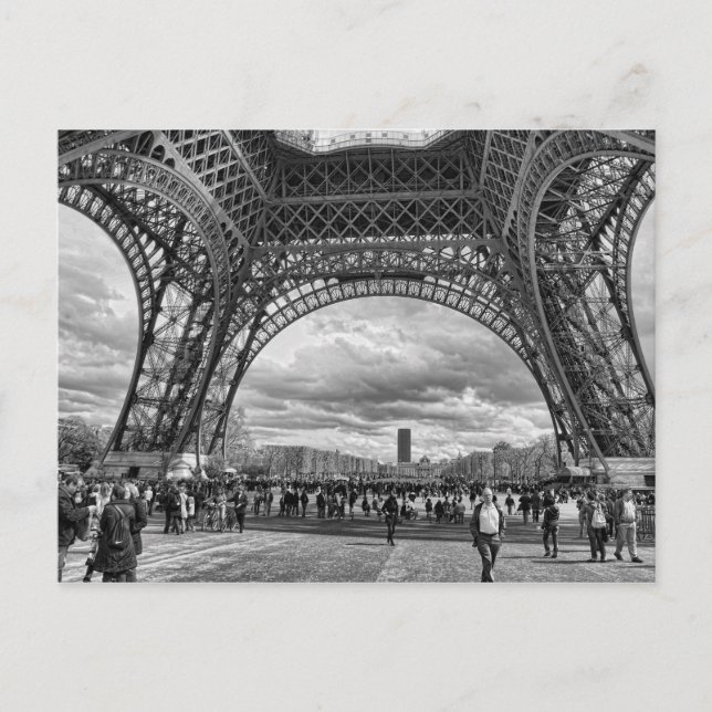 Under The Famous Tower V2 Postcard (Front)