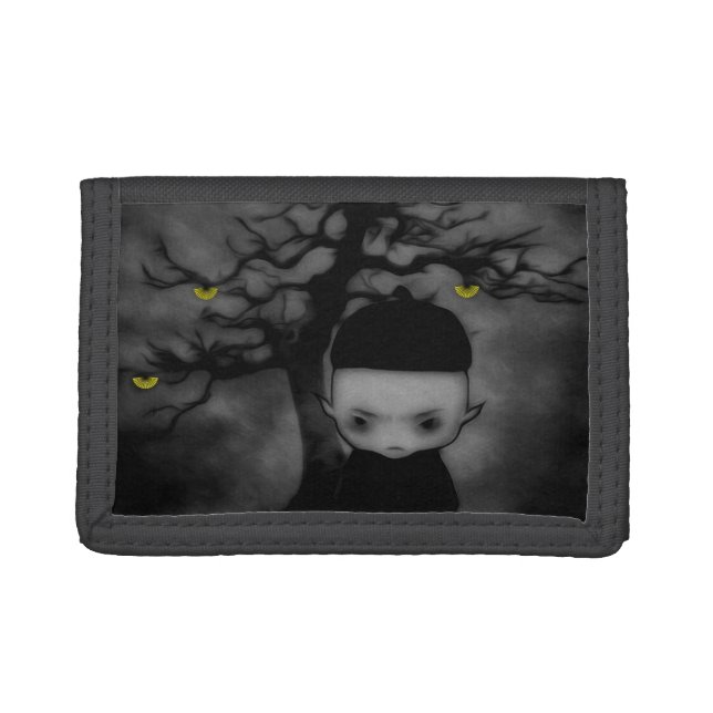 Under the Fan Tree Tri-fold Wallet (Front)