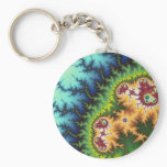 Under The Forest  - Fractal Keychain